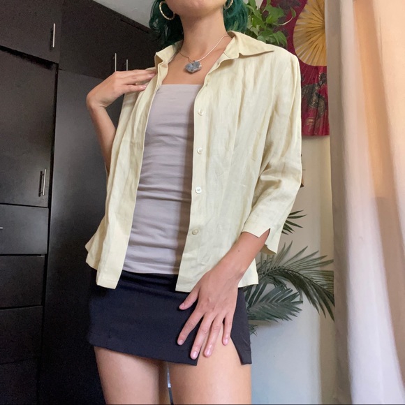 Linen top - Picture 1 of 4